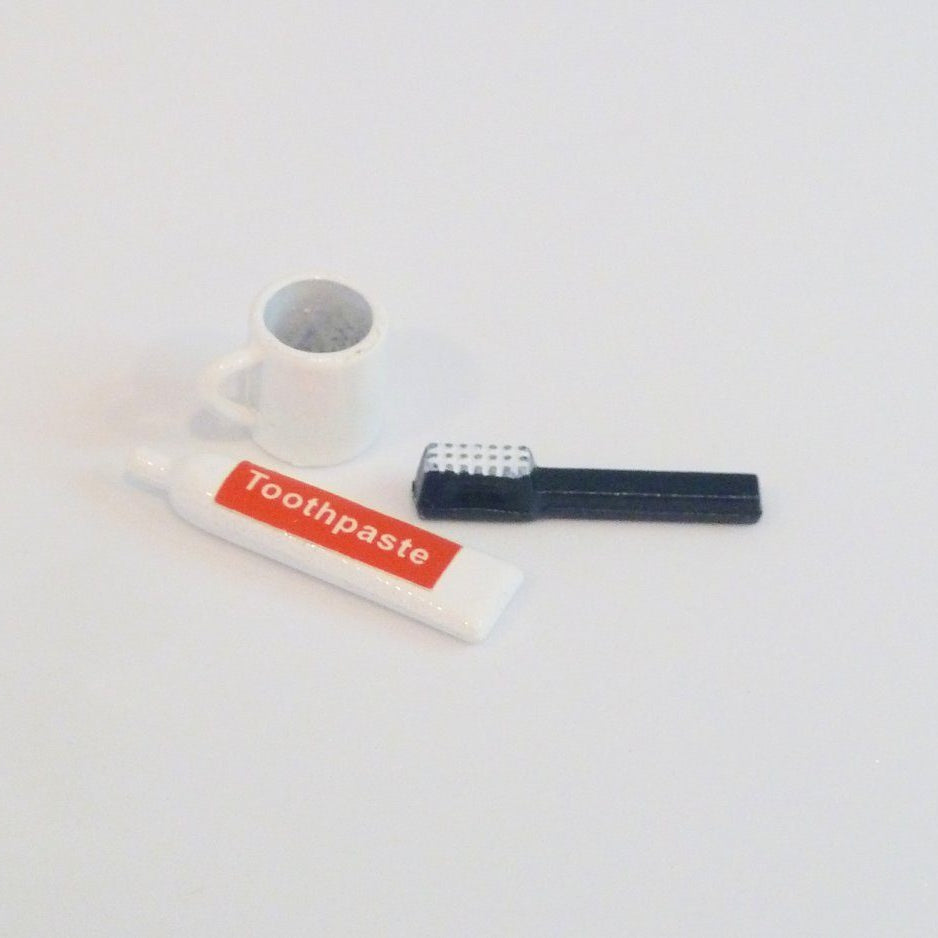 LOVE THIS! Fairy Miniature Toothbrush Set from My Wee Fairy Door - shop at littlewhimsy NZ