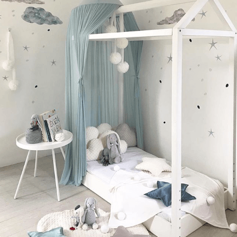 LOVE THIS! Spinkie Pom Garland in WHITE from Spinkie - shop at littlewhimsy NZ