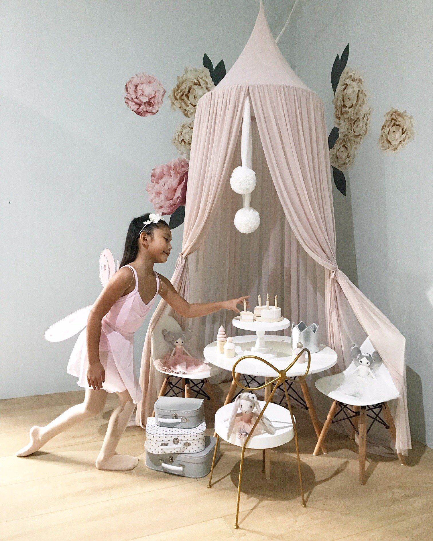 LOVE THIS! Spinkie Pom Garland in WHITE from Spinkie - shop at littlewhimsy NZ