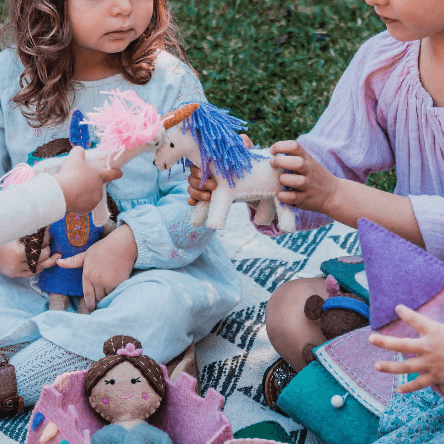 LOVE THIS! Princess Play Set from Pashom - shop at littlewhimsy NZ