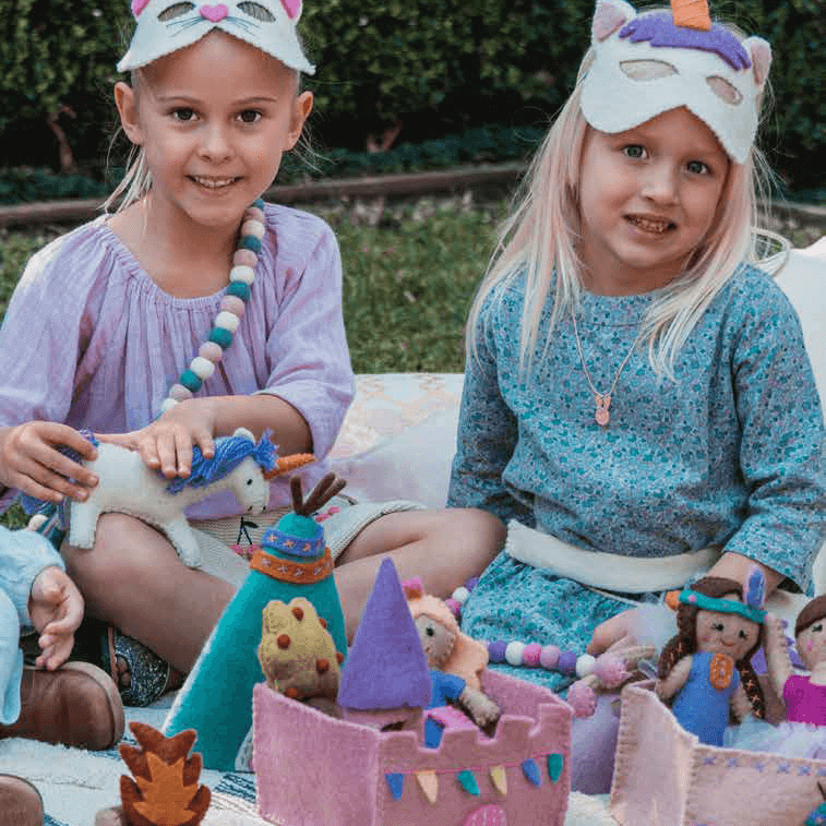 LOVE THIS! Princess Play Set from Pashom - shop at littlewhimsy NZ