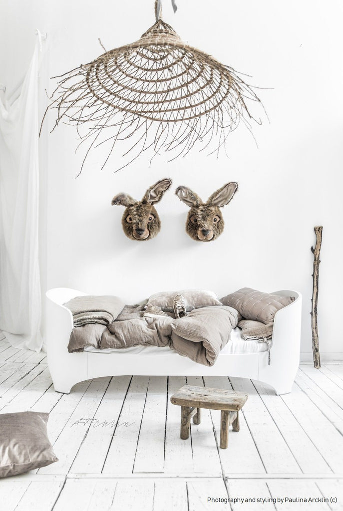 LOVE THIS! Lewis the Hare - Wild & Soft Animal Head Large from Wild & Soft - shop at littlewhimsy NZ