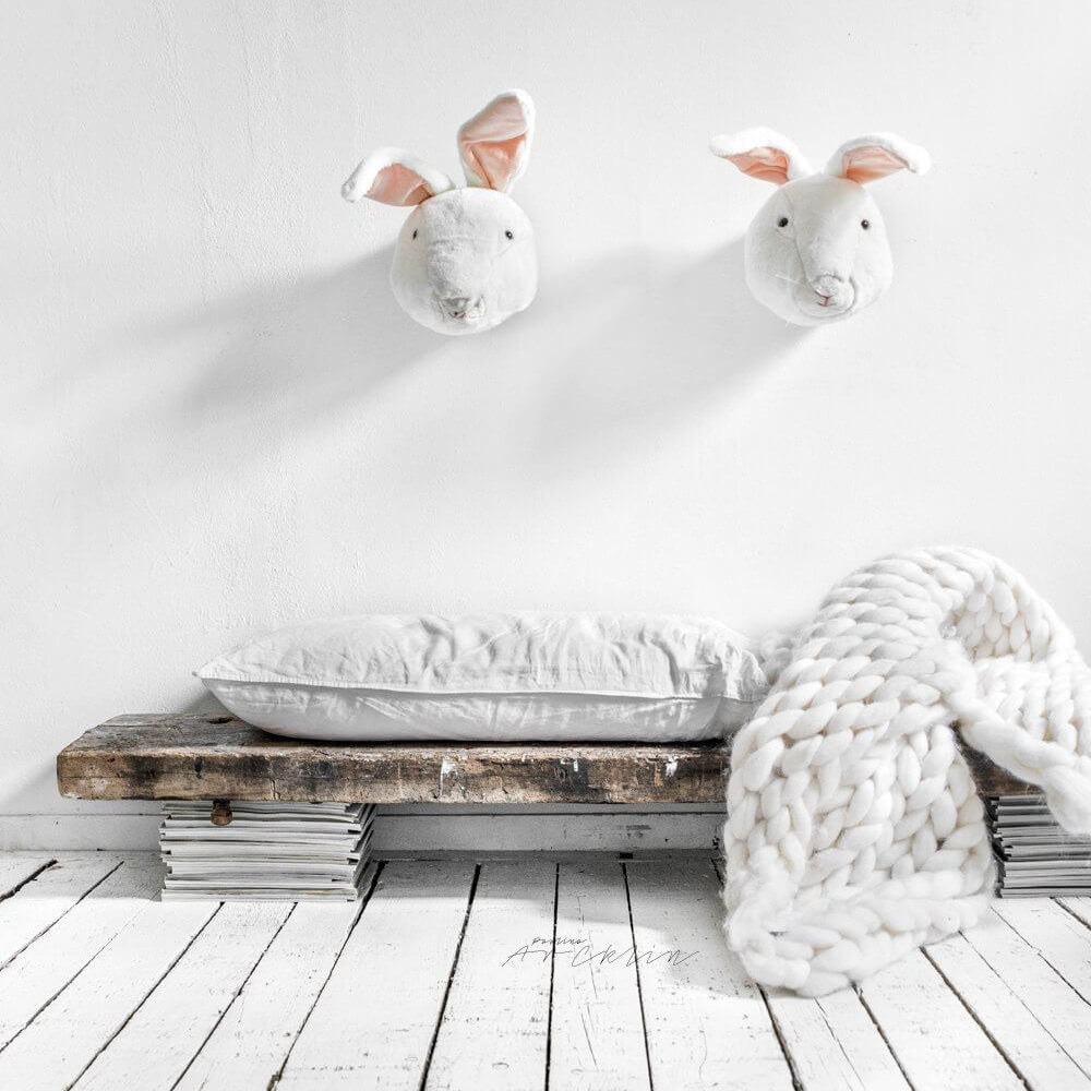 LOVE THIS! Alice the Rabbit - Wild & Soft Animal Head Large from Wild & Soft - shop at littlewhimsy NZ