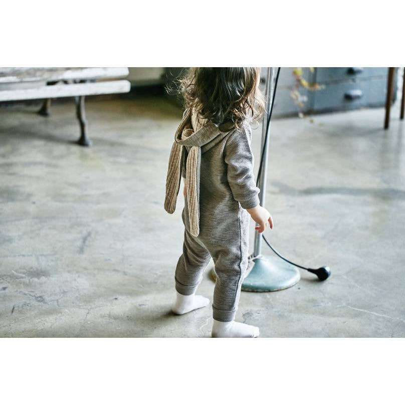 LOVE THIS! Rabbit Suit by Lala - Grey from LaLa - shop at littlewhimsy NZ