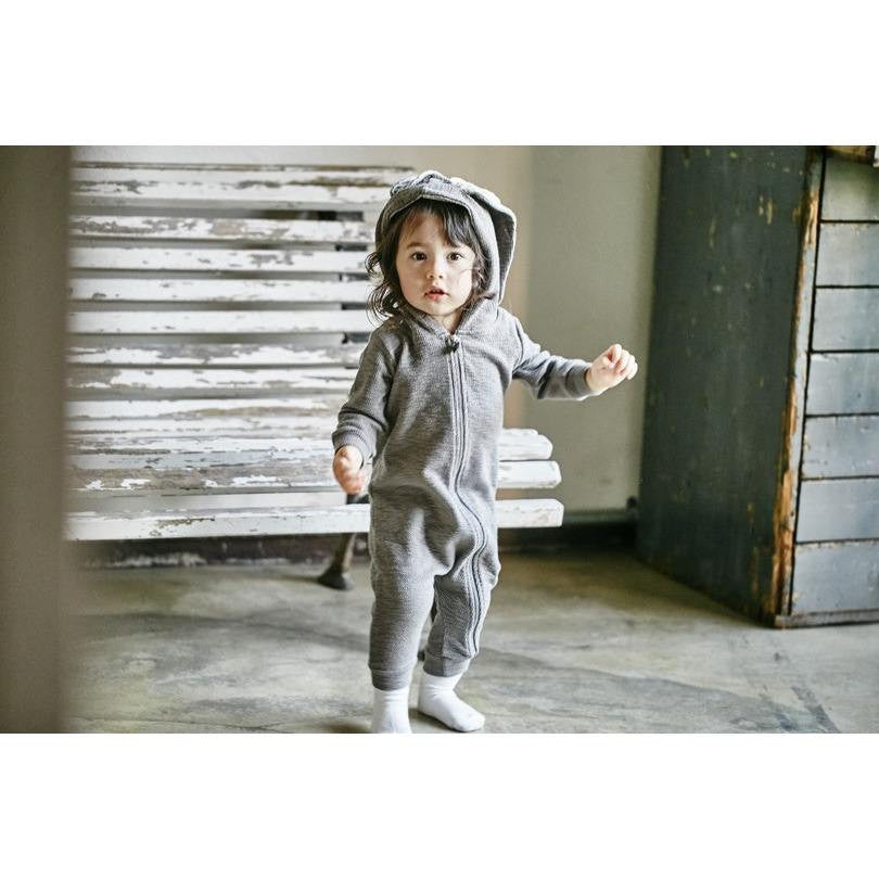 LOVE THIS! Rabbit Suit by Lala - Grey from LaLa - shop at littlewhimsy NZ