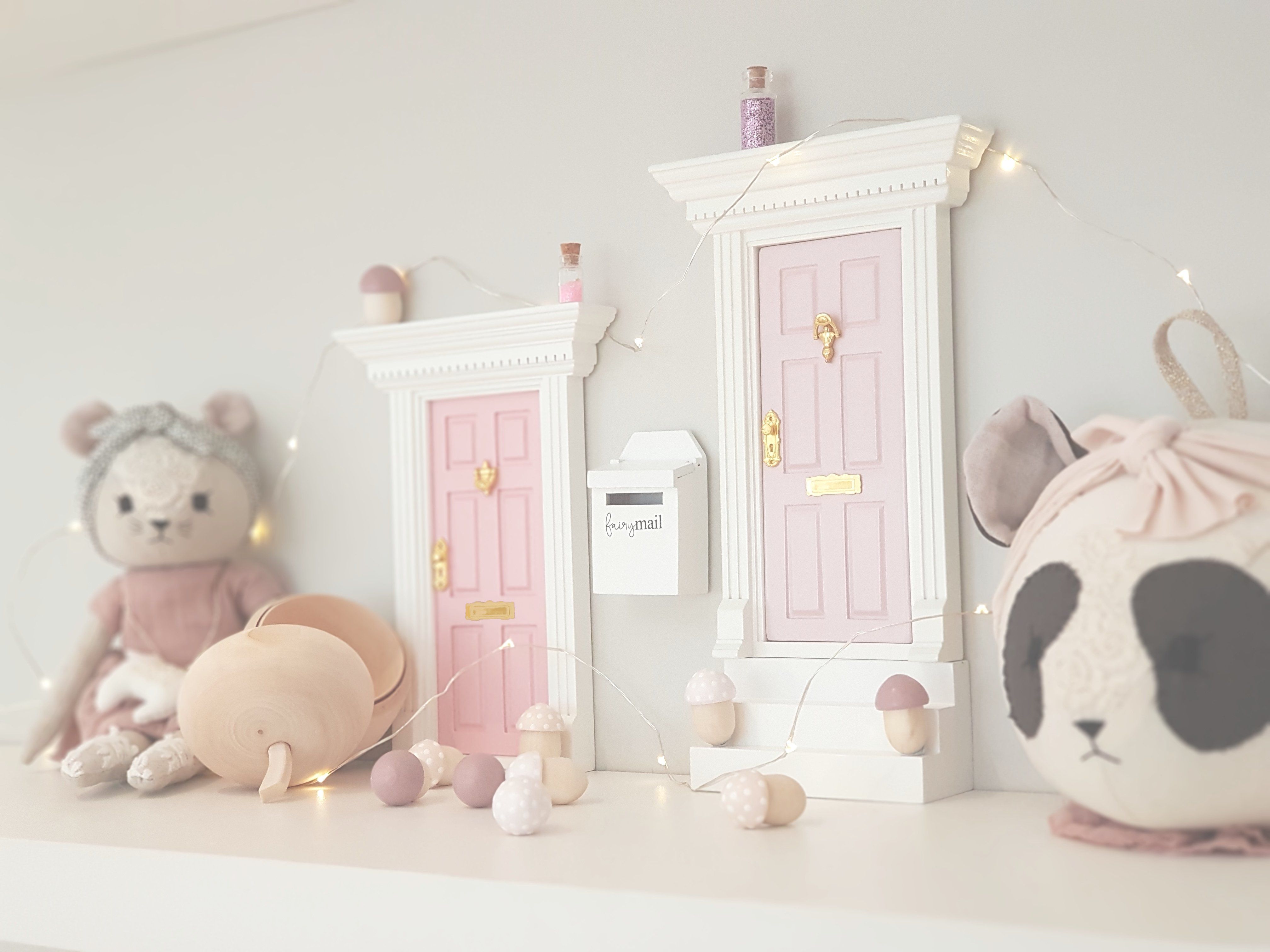 LOVE THIS! My Wee Fairy Door Mauve Purple from My Wee Fairy Door - shop at littlewhimsy NZ