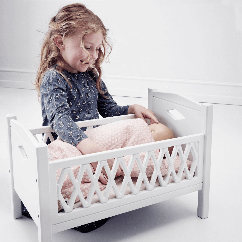 LOVE THIS! Cam Cam Doll's Bed Mattresses - 3 colours from CamCam - shop at littlewhimsy NZ