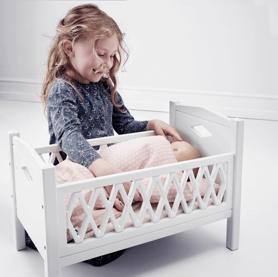 LOVE THIS! Cam Cam Doll's Bed Mattresses - 3 colours from CamCam - shop at littlewhimsy NZ