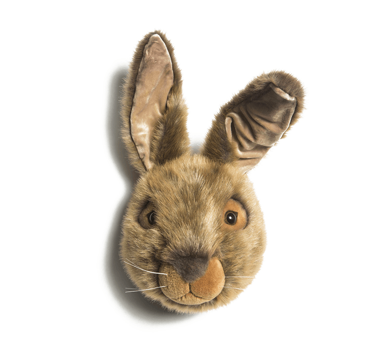 LOVE THIS! Lewis the Hare - Wild & Soft Animal Head Large from Wild & Soft - shop at littlewhimsy NZ