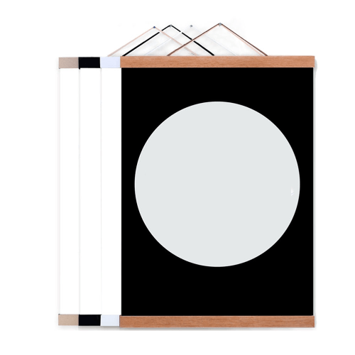 LOVE THIS! Wooden Poster Hangers from little whimsy - shop at littlewhimsy NZ