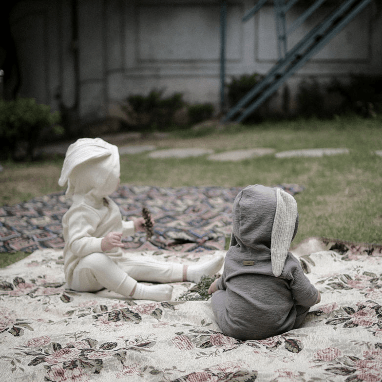 LOVE THIS! Rabbit Suit by Lala - Grey from LaLa - shop at littlewhimsy NZ