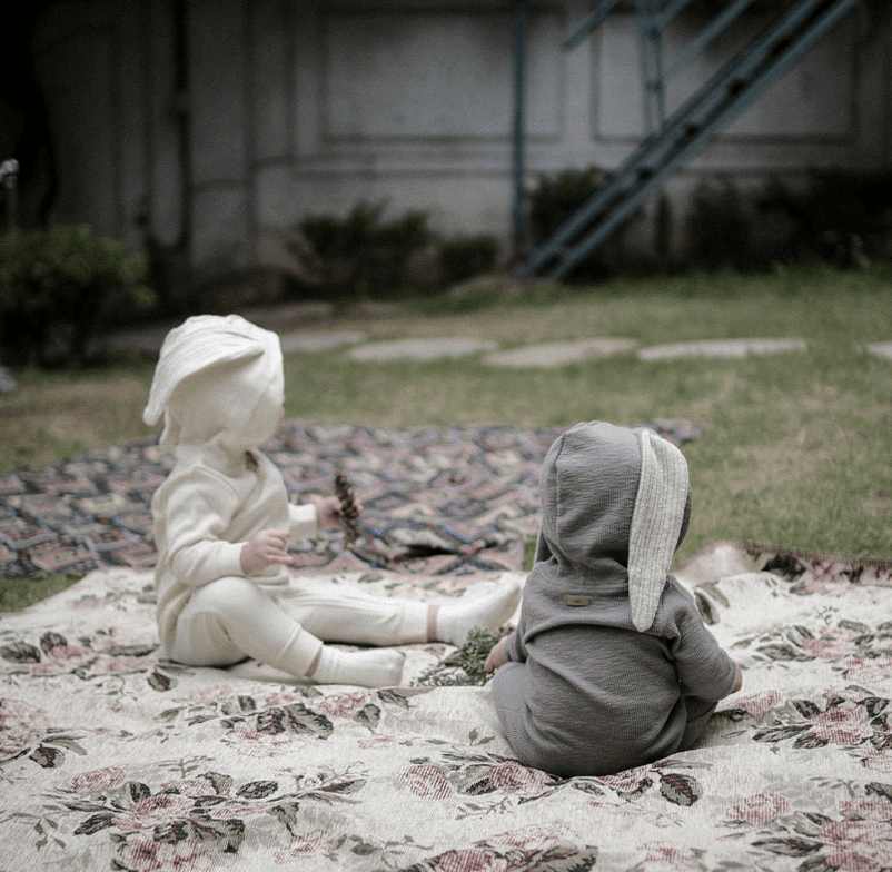 LOVE THIS! Rabbit Suit by Lala - Cream from LaLa - shop at littlewhimsy NZ