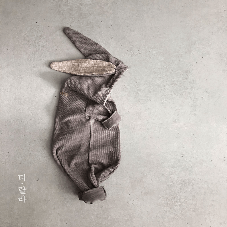 LOVE THIS! Rabbit Suit by Lala - Grey from LaLa - shop at littlewhimsy NZ