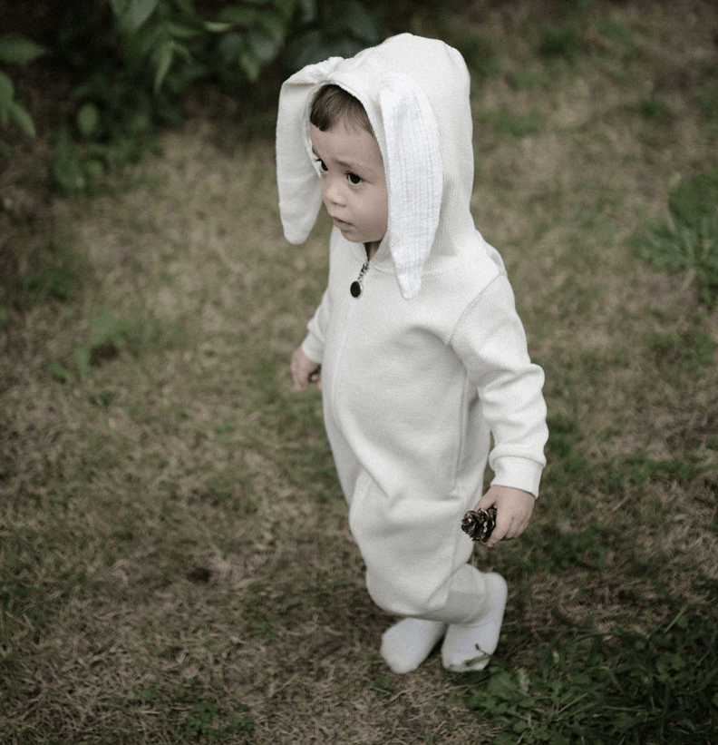 LOVE THIS! Rabbit Suit by Lala - Cream from LaLa - shop at littlewhimsy NZ