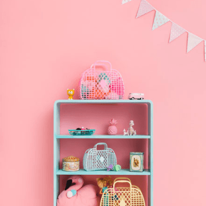 LOVE THIS! Retro Basket Jelly Bag - Large from Sun Jellies - shop at littlewhimsy NZ