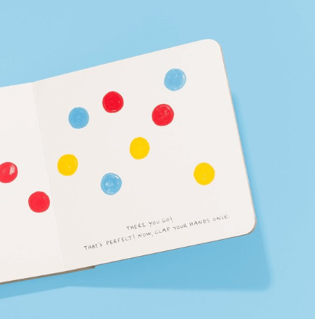 LOVE THIS! Press Here - Board Book Edition from Penguin Books - shop at littlewhimsy NZ