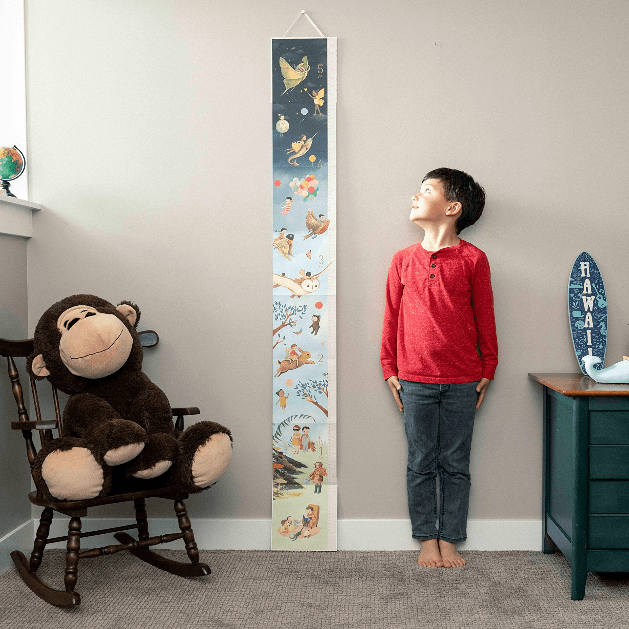 LOVE THIS! The Wonderful Things You Will Be Growth Chart from Penguin Books - shop at littlewhimsy NZ