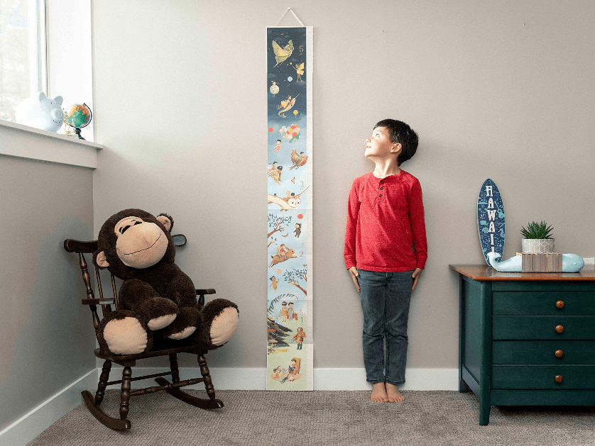 LOVE THIS! The Wonderful Things You Will Be Growth Chart from Penguin Books - shop at littlewhimsy NZ