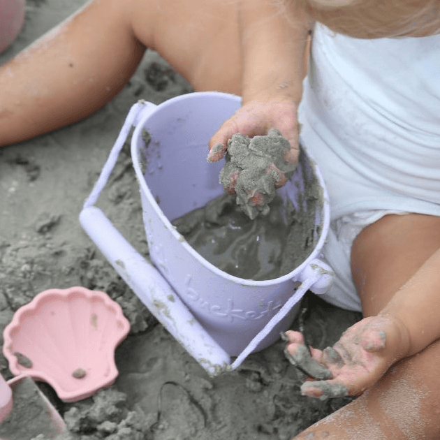 LOVE THIS! Scrunch Collapsible Bucket - Lilac Purple from Scrunch - shop at littlewhimsy NZ
