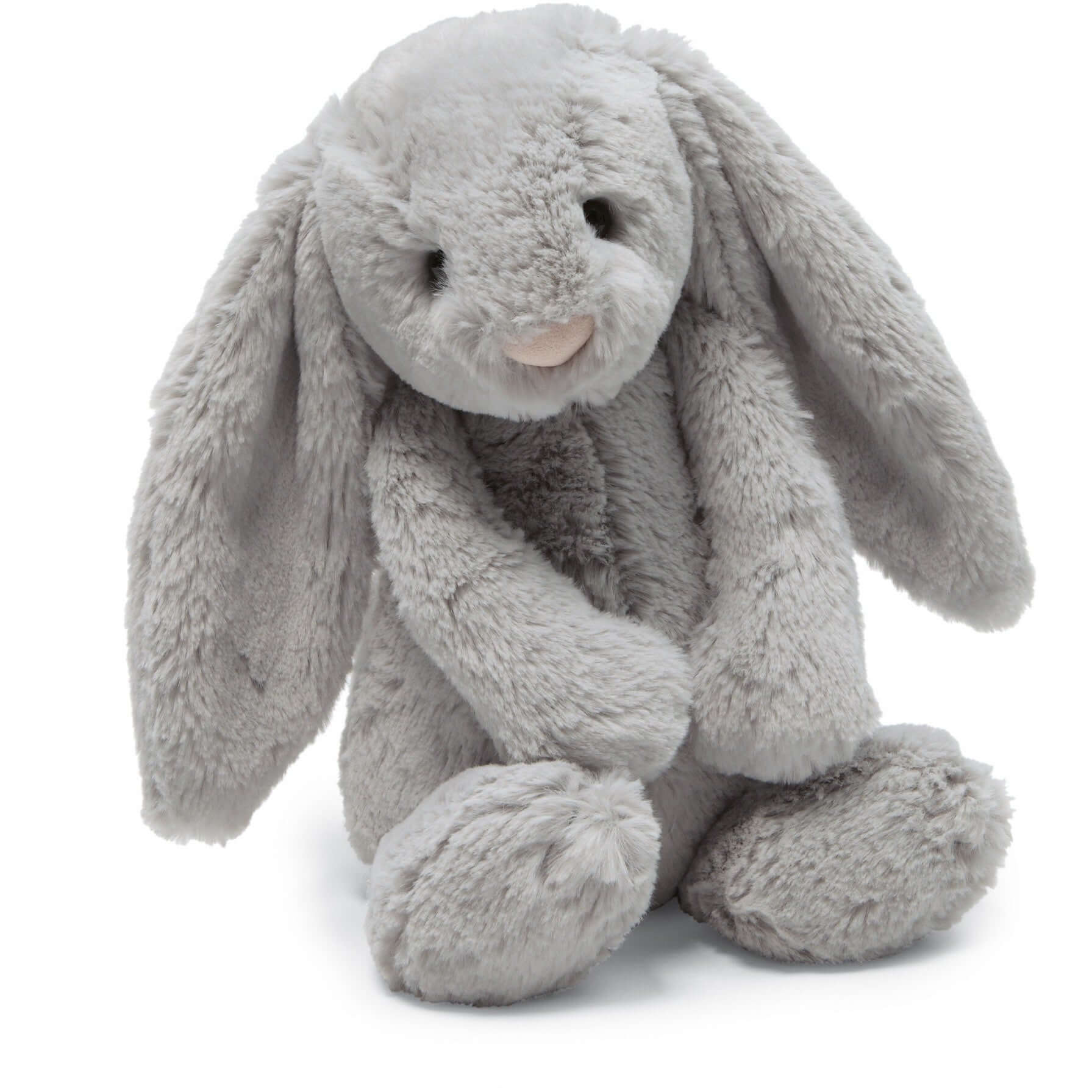 LOVE THIS! Bashful Silver Bunny - Medium from Jellycat - shop at littlewhimsy NZ