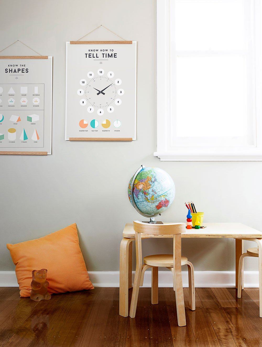 LOVE THIS! Squared Charts - Tell Time from Squared Charts - shop at littlewhimsy NZ
