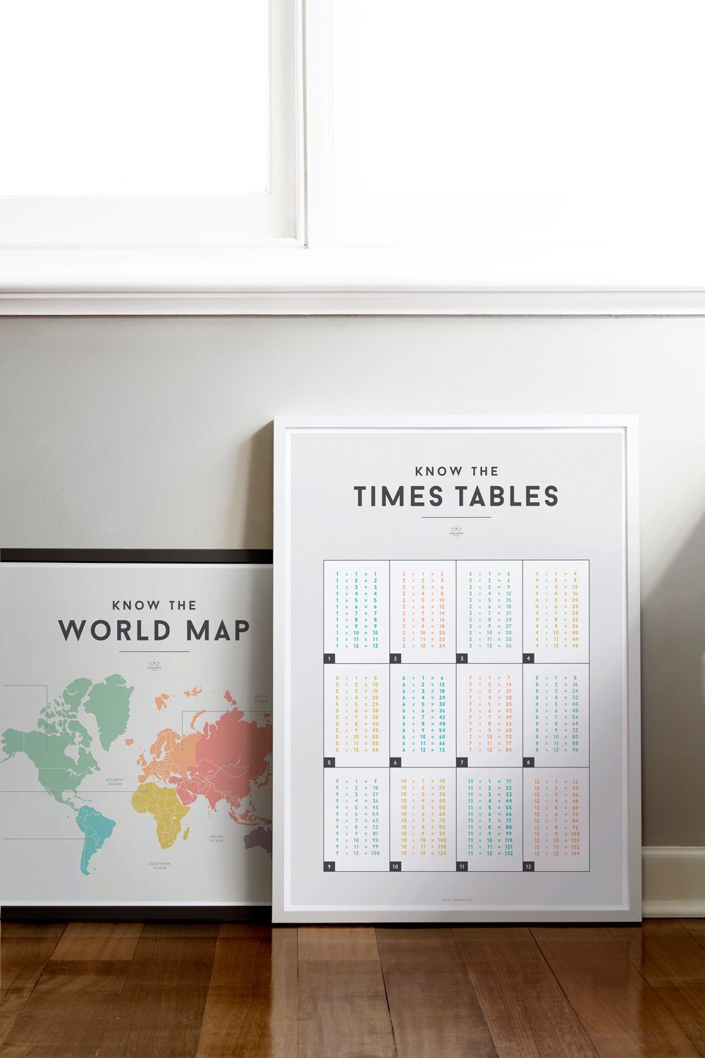 LOVE THIS! Squared Charts - Times Tables from Squared Charts - shop at littlewhimsy NZ