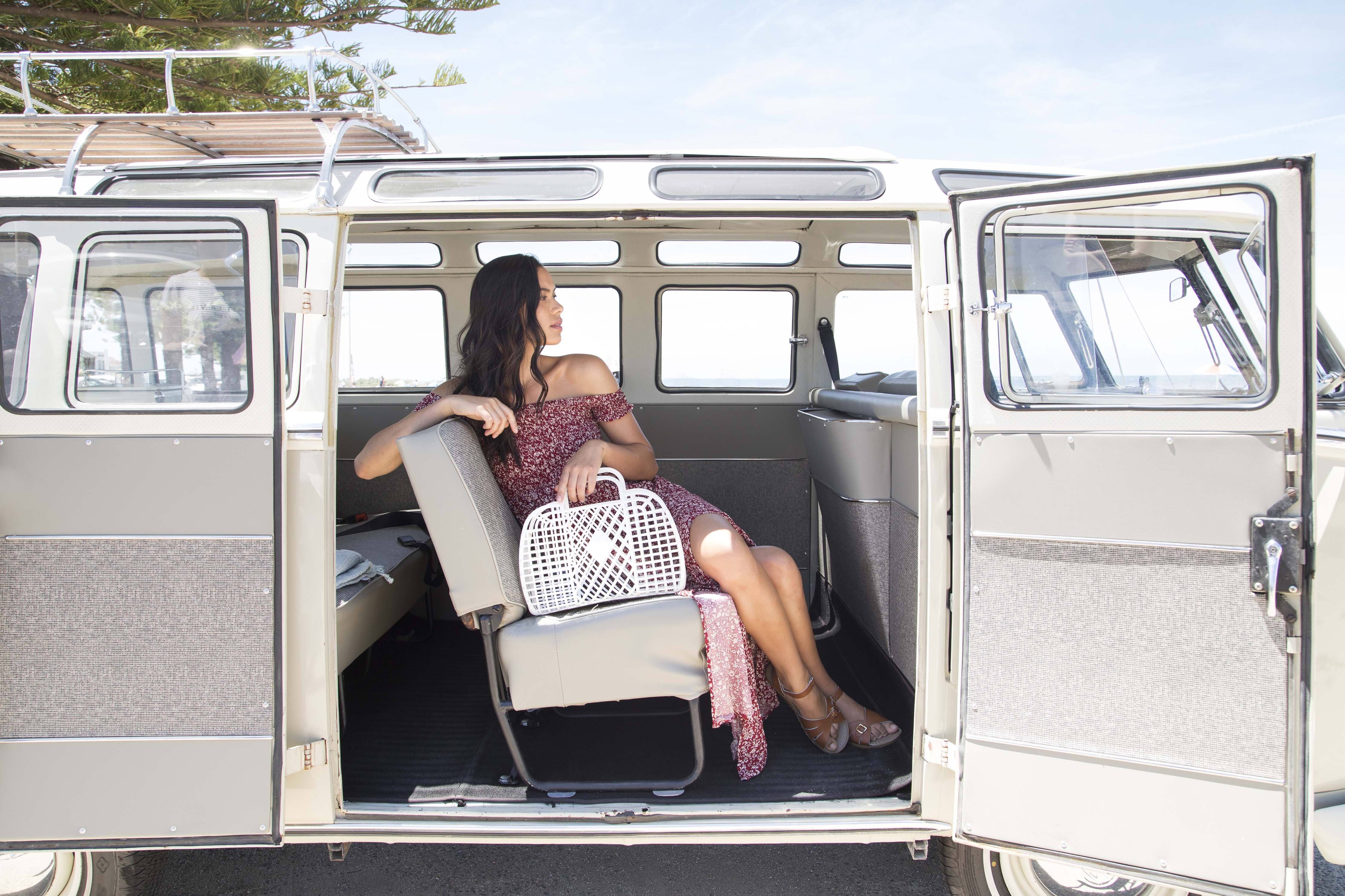 LOVE THIS! Retro Basket Jelly Bag - Large from Sun Jellies - shop at littlewhimsy NZ