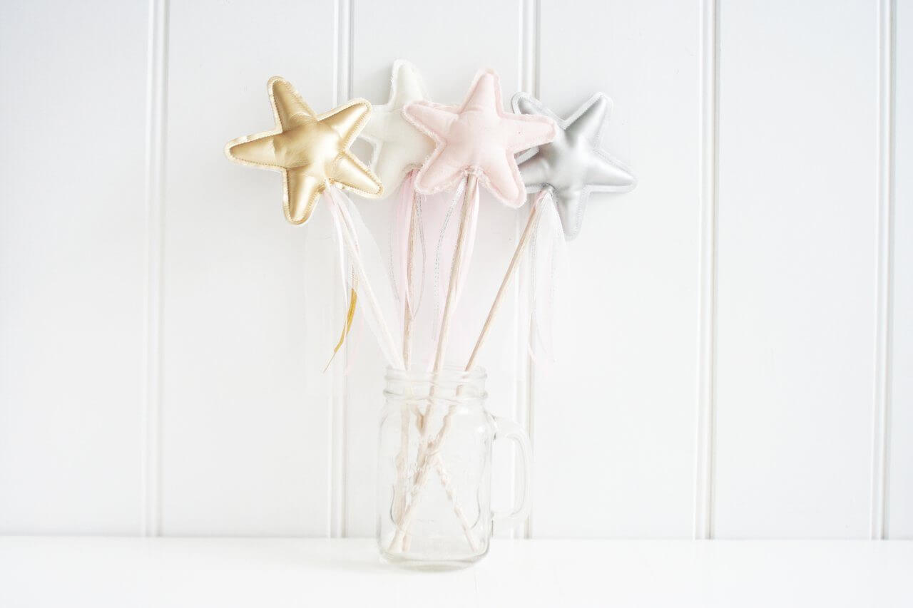LOVE THIS! Alimrose Magic Wand Star - Gold from Alimrose - shop at littlewhimsy NZ