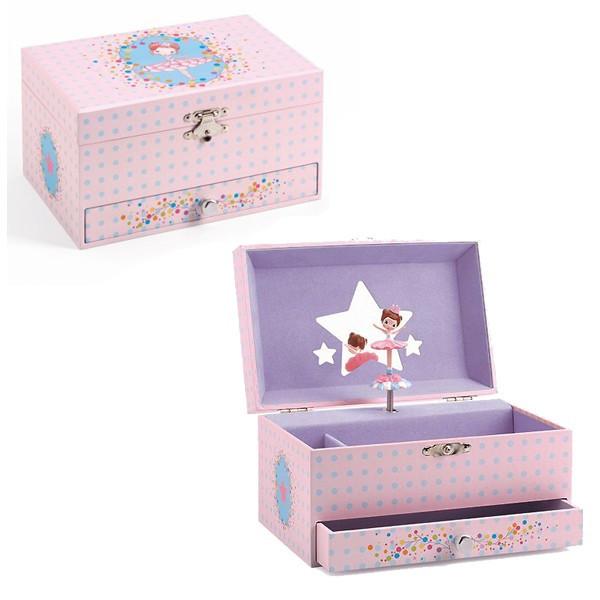 LOVE THIS! Ballerina - Jewellery Music Box from Djeco - shop at littlewhimsy NZ
