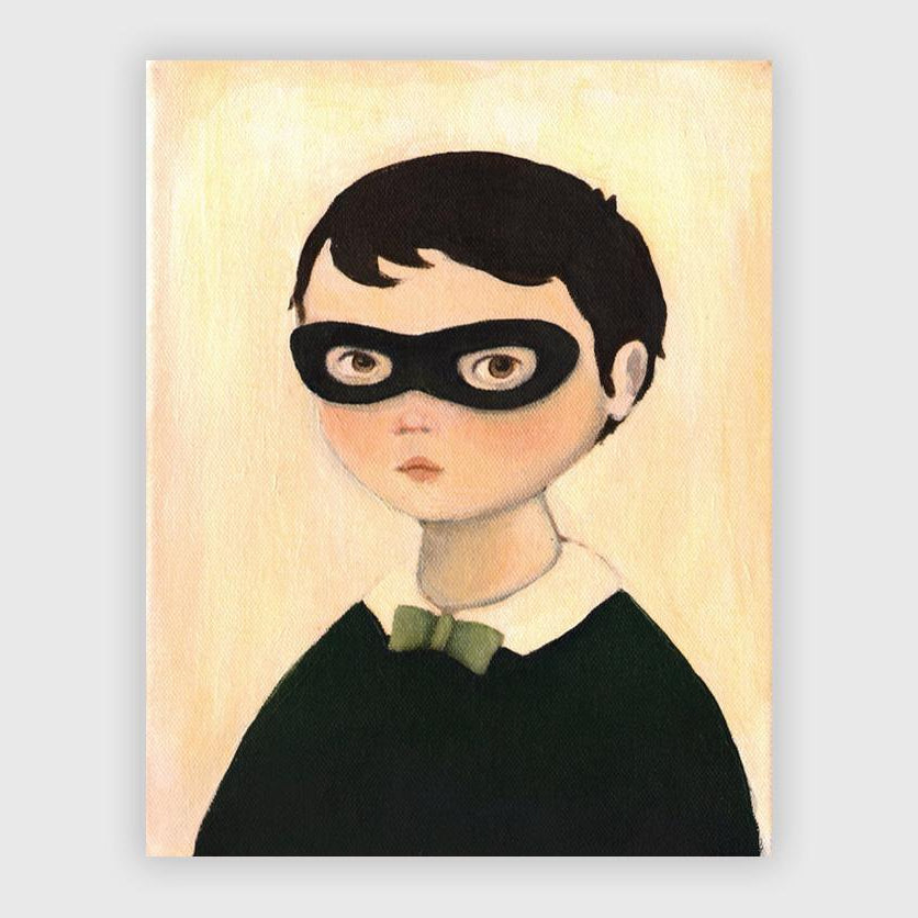 LOVE THIS! Bandit Boy Art Print from Emily Winfield Martin - shop at littlewhimsy NZ