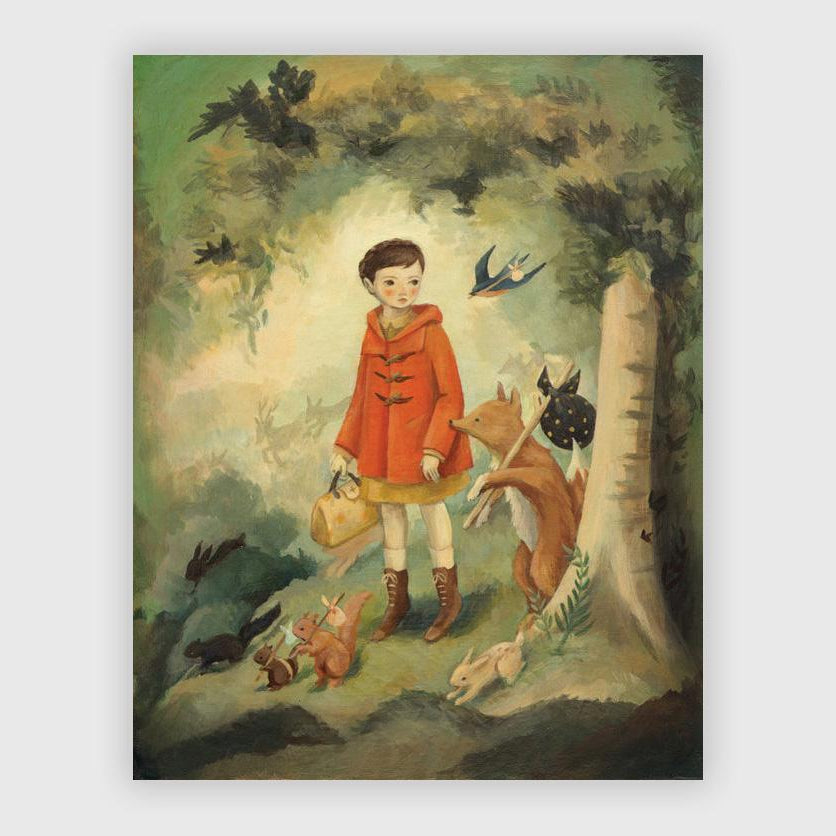 LOVE THIS! Out of the Woods (or How We Quit the Forest) Art Print from Emily Winfield Martin - shop at littlewhimsy NZ
