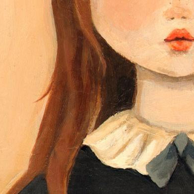 LOVE THIS! Portrait with Cat Ears Art Print from Emily Winfield Martin - shop at littlewhimsy NZ