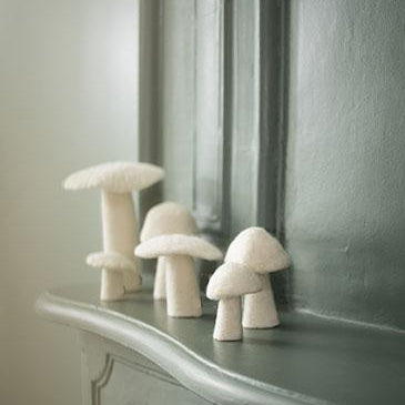 LOVE THIS! Muskhane Mushroom - Large 11cm - Natural from Muskhane France - shop at littlewhimsy NZ