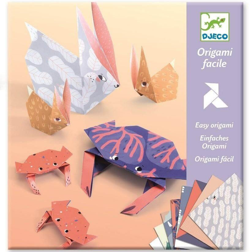 LOVE THIS! DJECO Easy Origami Kit - Family 28 pcs from Djeco - shop at littlewhimsy NZ