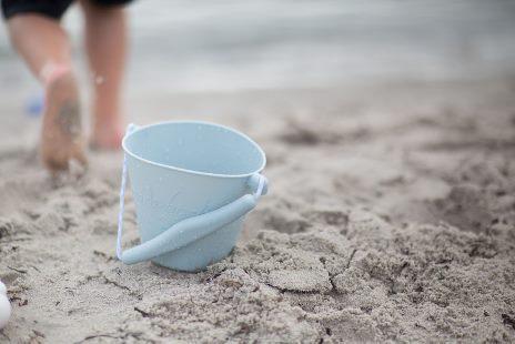 LOVE THIS! Scrunch Collapsible Bucket - Duck Egg Blue from Scrunch - shop at littlewhimsy NZ