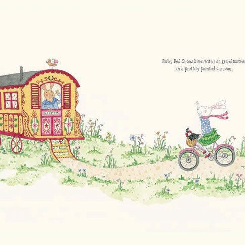 LOVE THIS! Ruby Red Shoes from Harper Collins - shop at littlewhimsy NZ