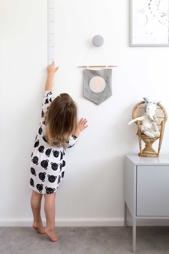 LOVE THIS! Keepsake Height Chart Decal from 100 Percent Heart - shop at littlewhimsy NZ