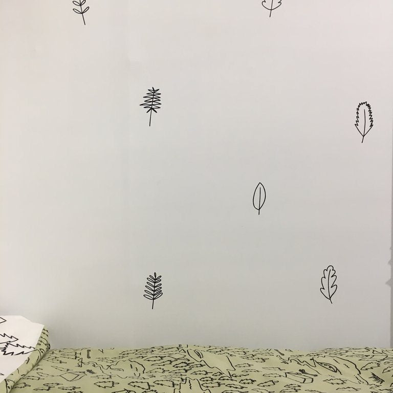 LOVE THIS! Wall Decals - Leaves from 100 Percent Heart - shop at littlewhimsy NZ