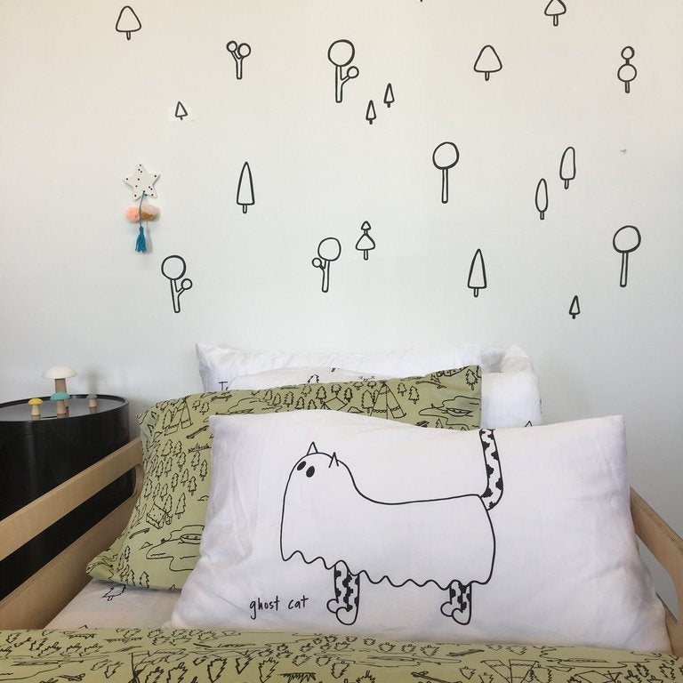 LOVE THIS! Wall Decals - Trees Round from 100 Percent Heart - shop at littlewhimsy NZ