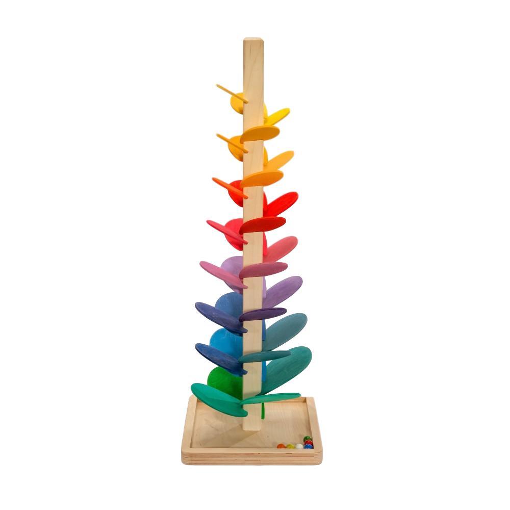 LOVE THIS! Magic Wood Marble Sounding Tree Tower - Medium from Magic Wood - shop at littlewhimsy NZ