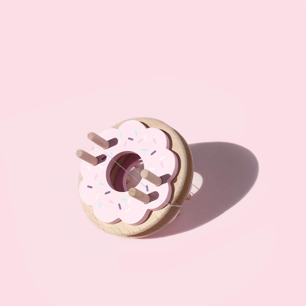 LOVE THIS! Donut Pom Maker – Strawberry from Pom Maker - shop at littlewhimsy NZ