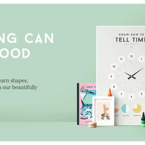 LOVE THIS! Squared Charts - Tell Time from Squared Charts - shop at littlewhimsy NZ