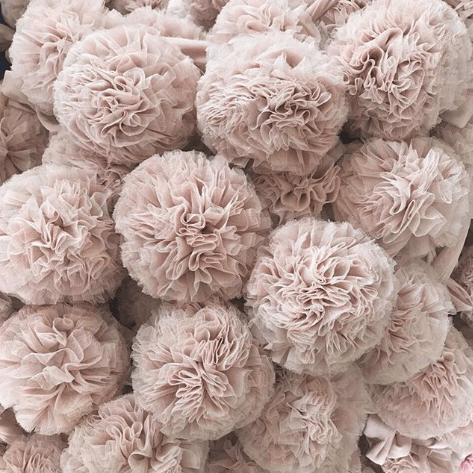 LOVE THIS! Spinkie Pom Garland in CHAMPAGNE from Spinkie - shop at littlewhimsy NZ