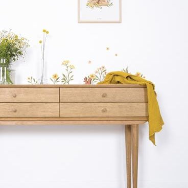 LOVE THIS! Wall Decals - Botanical Flowers from Lilipinso - shop at littlewhimsy NZ