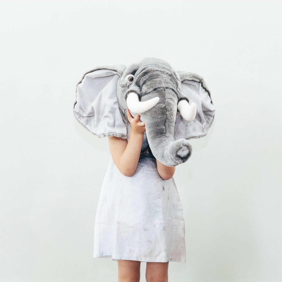 LOVE THIS! George the Elephant - Wild & Soft Animal Head Large from Wild & Soft - shop at littlewhimsy NZ