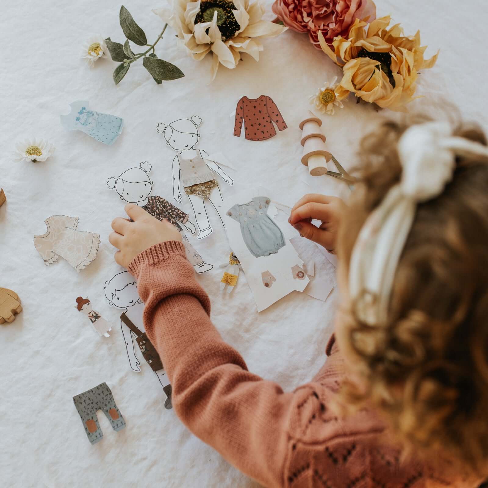 Paper Dolls Printables 🌸✂️