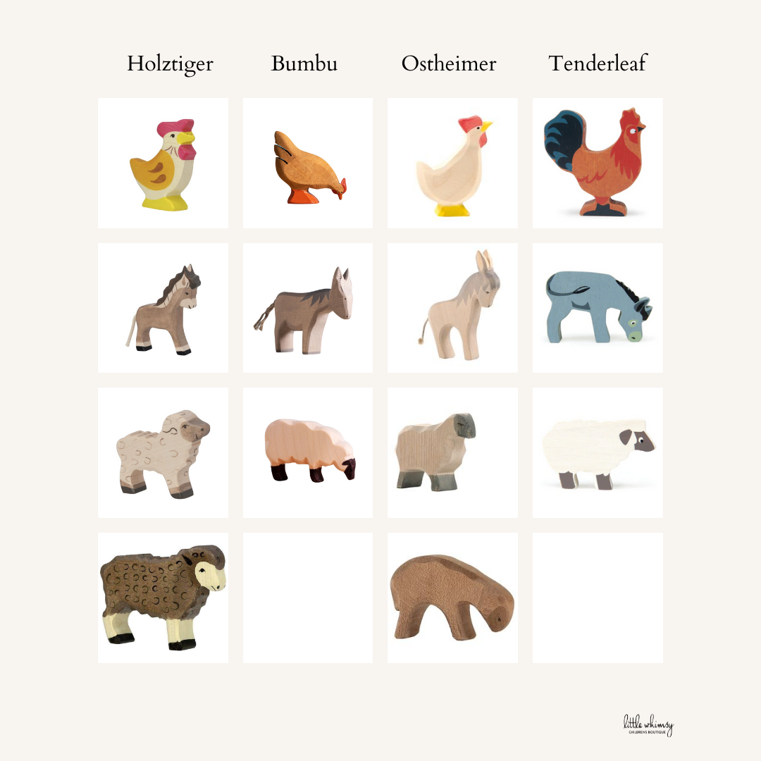 Starting your Wooden Animal Collection