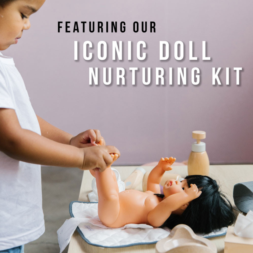 Wooden Doll Accessory Toys for Miniland Dolls