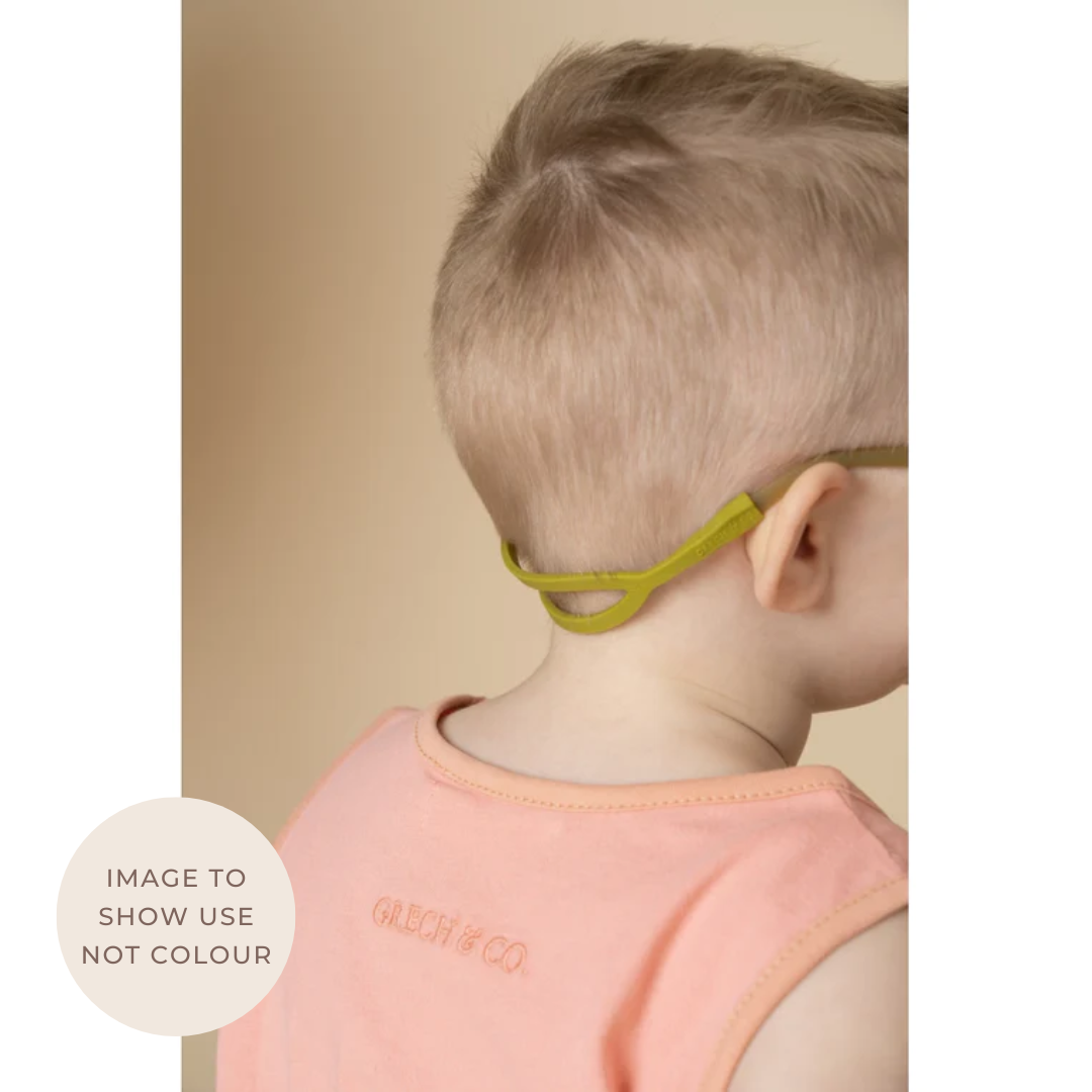 Grech Co. Baby Sunglasses Strap Coral Rouge littlewhimsy