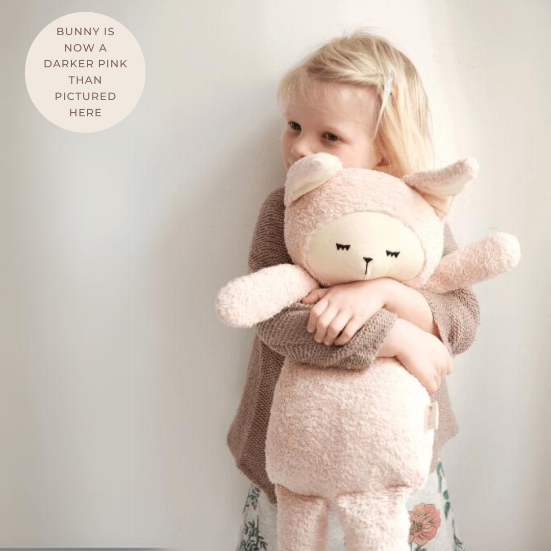 Fabelab Big Buddy Bunny Dusty Rose littlewhimsy